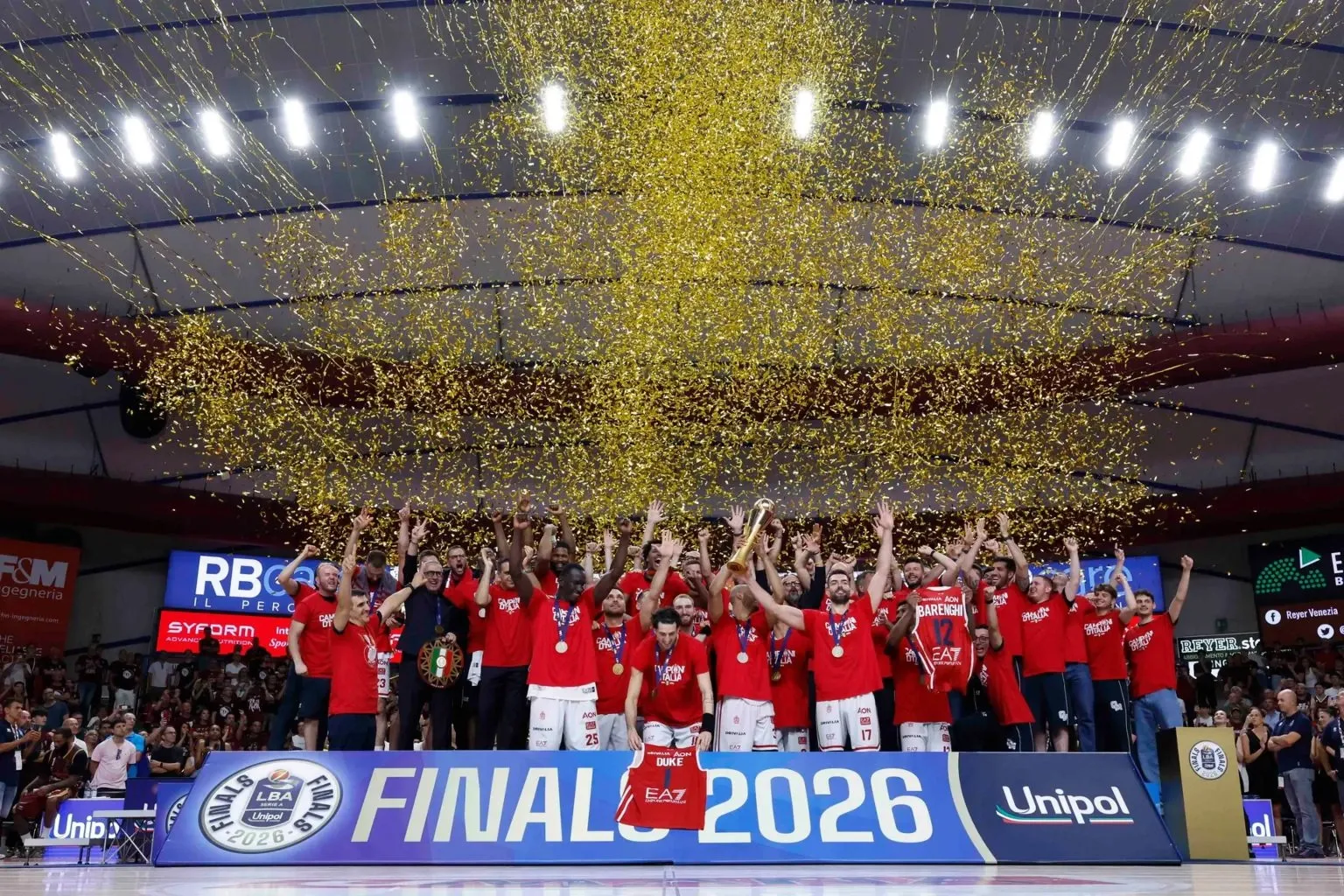 olimpia milano campione d'italia serie a