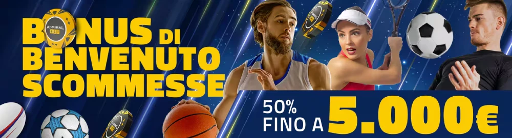 Bonus scommesse Admiralbet