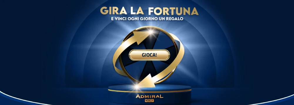 Promozione Gira la Ruota di Admiralbet