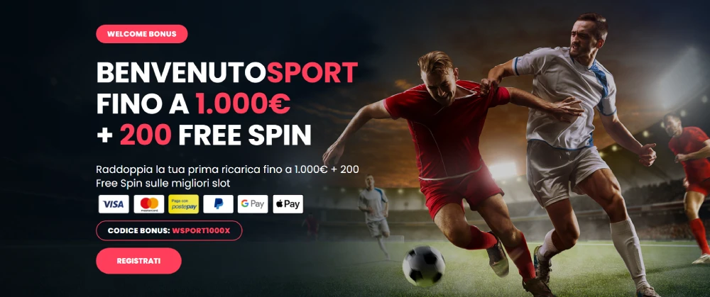 Bonus benvenuto Marathonbet sport
